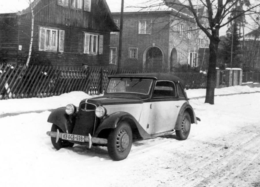  Adler Trumpf Junior Cb2 (1E) 1936 года  (фото 2 из 2)